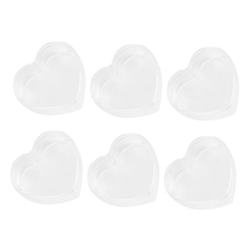 MAJORMENCH 6Stücke Herzförmige Aufbewahrungsbox aus Transparente Lagerbehälter für Puppenhausbedarf Mini Dekoration Langlebig und Vielseitig Verwendbar MAJORMENCH 6Stücke Herzförmige Aufbewahrungsbox aus Transparente Lagerbehälter für Puppenhausbedarf Mini Dekoration Langlebig und Vielseitig Verwendbar von MAJORMENCH
