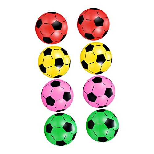 MAJORMENCH 8 Stück Aufblasbare Kinderfußbälle Fußballspielzeug für Outdoor Spiel Bunt Kreativ Plastik für Jungen und Mädchen MAJORMENCH 8 Stück Aufblasbare Kinderfußbälle Fußballspielzeug für Outdoor Spiel Bunt Kreativ Plastik für Jungen und Mädchen von MAJORMENCH