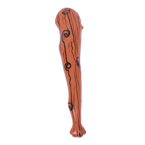 MAJORMENCH Aufblasbarer Baseballschläger PVC Braun Gestreift Sportliches Partyjubelspielzeug für Kindergeburtstage und Karneval Feierlichkeiten MAJORMENCH Aufblasbarer Baseballschläger PVC Braun Gestreift Sportliches Partyjubelspielzeug für Kindergeburtstage und Karneval Feierlichkeiten von MAJORMENCH