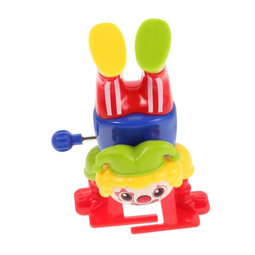 MAJORMENCH Aufzieh Clown für Witzige Tanzende Clownfigur Rot als Partygeschenk für Halloween und Kindergeburtstage Fördert Geschicklichkeit und Kreatives MAJORMENCH Aufzieh Clown für Witzige Tanzende Clownfigur Rot als Partygeschenk für Halloween und Kindergeburtstage Fördert Geschicklichkeit und Kreatives von MAJORMENCH