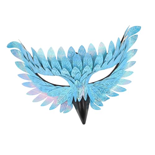 MAJORMENCH Cosplay Maske: Eulenvogelmaske Mit Schnabel Für Damen Und Herren – Halbgesichtskostüm-zubehör – Für Cosplay Und Festliche Anlässe MAJORMENCH Cosplay Maske: Eulenvogelmaske Mit Schnabel Für Damen Und Herren – Halbgesichtskostüm-zubehör – Für Cosplay Und Festliche Anlässe von MAJORMENCH