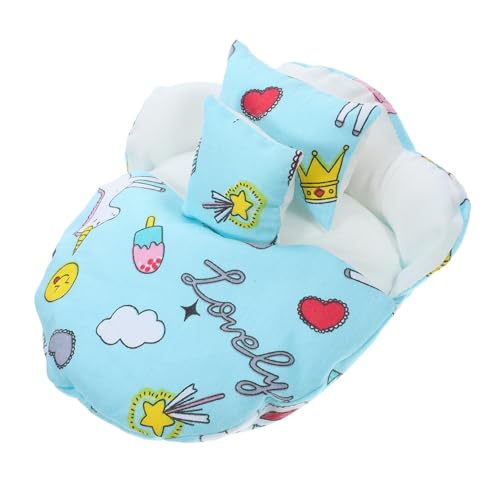 MAJORMENCH Doll Sleeping Sack aus Weicher Puppenschlafsack Abnehmbar Dekorativ Kompakt Für Puppenbett Zubehör Schlafsack MAJORMENCH Doll Sleeping Sack aus Weicher Puppenschlafsack Abnehmbar Dekorativ Kompakt Für Puppenbett Zubehör Schlafsack von MAJORMENCH