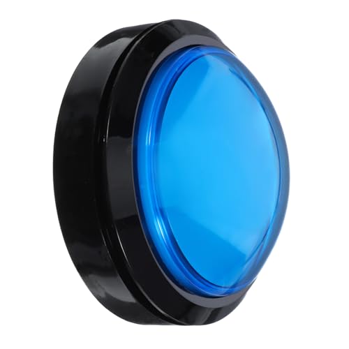MAJORMENCH Elektronischer Game Answer Buzzer mit Großen Tasten und LED Licht Akkubetriebener Responder Buzzer für Wettbewerbe und Spieleabende Buntes Licht ohne Batterie Blau Zufällige Farbe MAJORMENCH Elektronischer Game Answer Buzzer mit Großen Tasten und LED Licht Akkubetriebener Responder Buzzer für Wettbewerbe und Spieleabende Buntes Licht ohne Batterie Blau Zufällige Farbe von MAJORMENCH