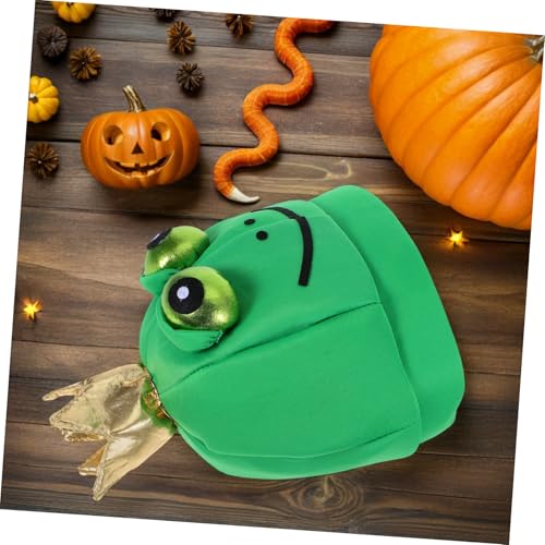 MAJORMENCH Froschhut Tierkostüm Halloween Foto Requisiten Masquerade Partyhut Unisex Passform Leicht Strapazierfähig für Familien und Bühnenauftritte MAJORMENCH Froschhut Tierkostüm Halloween Foto Requisiten Masquerade Partyhut Unisex Passform Leicht Strapazierfähig für Familien und Bühnenauftritte von MAJORMENCH
