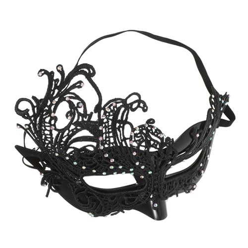 MAJORMENCH Halbgesichts-masquerade-maske für Damen Elastisches Spitzen-design Vintage Stil Komfortabel und Dekorativ für Karneval Halloween und Themenpartys von MAJORMENCH