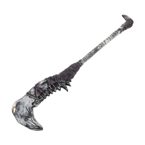 MAJORMENCH Halloween-Sense-Requisite: Halloween Grim Cosplay Death Scythe Staff -Requisite Grim Death Kostümzubehör Für Party-Schokolade von MAJORMENCH