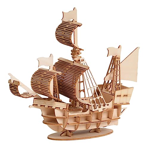 MAJORMENCH Holz Segelboot Modell Bausatz für DIY Puzzle aus Hochwertigem Holz Sicher und Glatt Poliert Fördert Hand Auge Koordination und Kreatives Basteln MAJORMENCH Holz Segelboot Modell Bausatz für DIY Puzzle aus Hochwertigem Holz Sicher und Glatt Poliert Fördert Hand Auge Koordination und Kreatives Basteln von MAJORMENCH