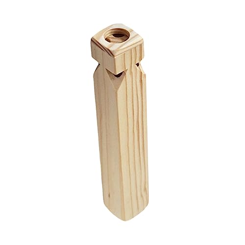 MAJORMENCH Holz Zugpfeife für DIY Musikinstrument für Frühe Bildung Fantasievolles mit Toot Geräusch ohne Muster von MAJORMENCH