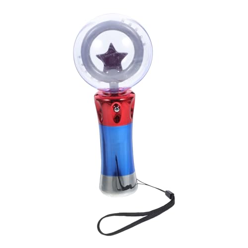 MAJORMENCH Leuchtender LED Zauberstab Handheld Partystab mit Drehendem Stern für Konzerte Farbenfrohes Energieeffizientes Vielseitig Bühnenrequisit Geeignet MAJORMENCH Leuchtender LED Zauberstab Handheld Partystab mit Drehendem Stern für Konzerte Farbenfrohes Energieeffizientes Vielseitig Bühnenrequisit Geeignet von MAJORMENCH