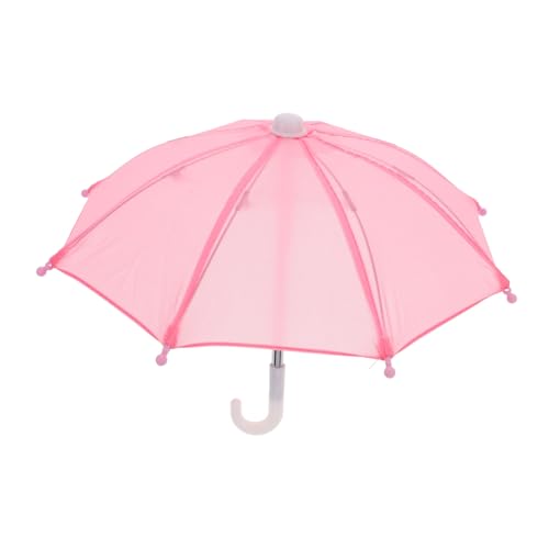 MAJORMENCH Mini Regenschirm Puppenzubehör für Puppen Rosa Miniatur Sonnenschirm Wetterfestes Dollhouse Accessoire Dekoratives Modell für Mädchen Spiel und DIY MAJORMENCH Mini Regenschirm Puppenzubehör für Puppen Rosa Miniatur Sonnenschirm Wetterfestes Dollhouse Accessoire Dekoratives Modell für Mädchen Spiel und DIY von MAJORMENCH