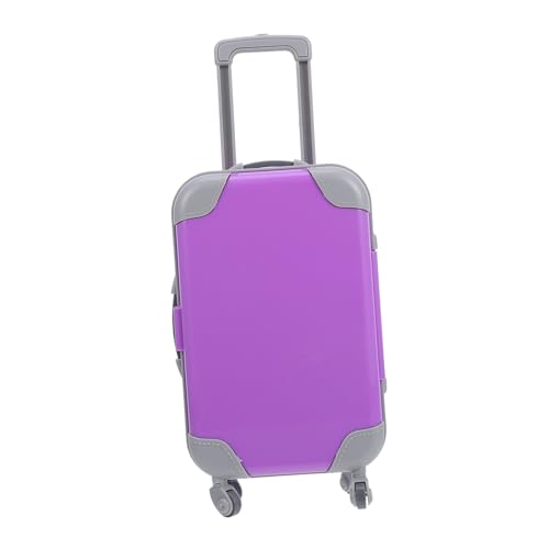 MAJORMENCH Miniaturkoffer für Puppenhaus Realistischer Trolley Dekoratives Zubehör für Kreative Szenen und Puppenspiel Praktisch und Vielseitig Einsetzbar MAJORMENCH Miniaturkoffer für Puppenhaus Realistischer Trolley Dekoratives Zubehör für Kreative Szenen und Puppenspiel Praktisch und Vielseitig Einsetzbar von MAJORMENCH