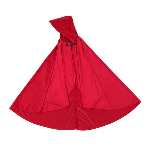 MAJORMENCH Mittelalterlicher Renaissance Kapuzenumhang aus Weichem Spandex für Halloween Cosplay Bühnenauftritte Unisex Wetterfester Umhang für Herren Damen bei Themenpartys von MAJORMENCH