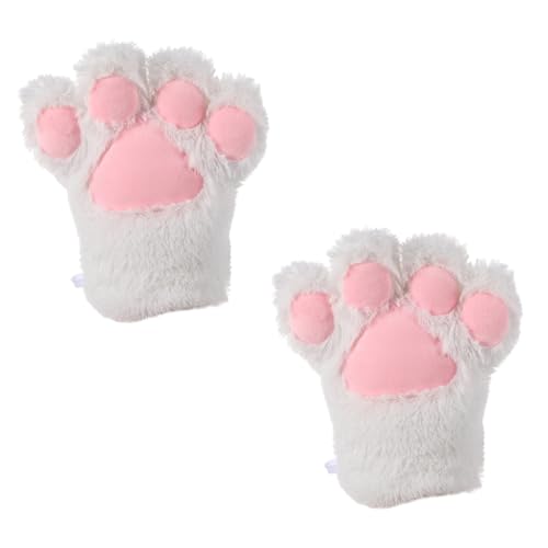 MAJORMENCH Plüsch Katzenpfoten Handschuhe Cosplay Kostüm Accessoire Warm Langlebig Flauschig Party Festival Zubehör MAJORMENCH Plüsch Katzenpfoten Handschuhe Cosplay Kostüm Accessoire Warm Langlebig Flauschig Party Festival Zubehör von MAJORMENCH