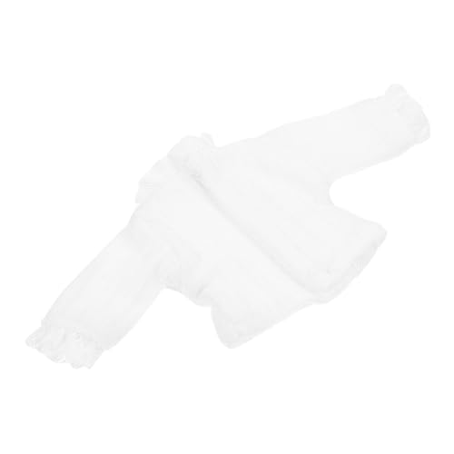 MAJORMENCH Puppenkleidung Miniatur Shirt Modell Elastisches Doll Shirt für Puppen Einfaches Design Leichtes Material Perfektes DIY Puppenzubehör von MAJORMENCH