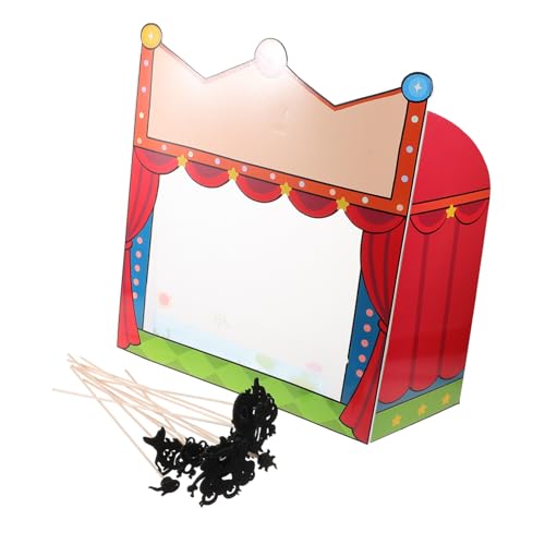 MAJORMENCH Shadow Puppets mit Handpuppen für Puppentheater Praktisches DIY Schattentheater Kit mit Vielfältigen Figuren und Requisiten Pädagogisches zur Kreativen Wissenschafts und MAJORMENCH Shadow Puppets mit Handpuppen für Puppentheater Praktisches DIY Schattentheater Kit mit Vielfältigen Figuren und Requisiten Pädagogisches zur Kreativen Wissenschafts und von MAJORMENCH