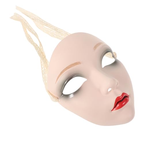 MAJORMENCH Traditionelle Chinesische Maske Handgemalte Vollgesichts Cosplay Maske Leichte Plastikmaske für Hanfu Dekoration Events und Partys Vintage Dekoration Vollständige MAJORMENCH Traditionelle Chinesische Maske Handgemalte Vollgesichts Cosplay Maske Leichte Plastikmaske für Hanfu Dekoration Events und Partys Vintage Dekoration Vollständige von MAJORMENCH