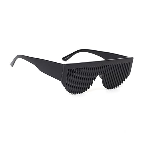 MAJORMENCH Witzige Partybrille mit Kammfunktion Schwarz Originelle Verkleidung Sonnenbrille für Damen Accessoire für Karneval Festivals und Mottopartys MAJORMENCH Witzige Partybrille mit Kammfunktion Schwarz Originelle Verkleidung Sonnenbrille für Damen Accessoire für Karneval Festivals und Mottopartys von MAJORMENCH