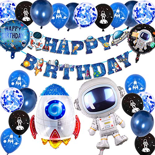 Kindergeburtstag Deko Weltraum Geburtstag Party Dekoration Astronauten Raketen Folienballon Geburtstagsdeko Jungen Birthday Decorations Kindergeburtstag Deko Weltraum Geburtstag Party Dekoration Astronauten Raketen Folienballon Geburtstagsdeko Jungen Birthday Decorations von MAKFORT