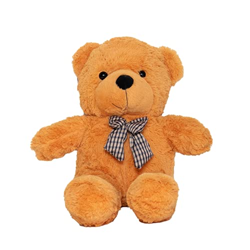 MAKOSAS Teddybär Kuschelig Plüschbär Weiches Spielzeug für Kinder 60cm (Orange) von MAKOSAS
