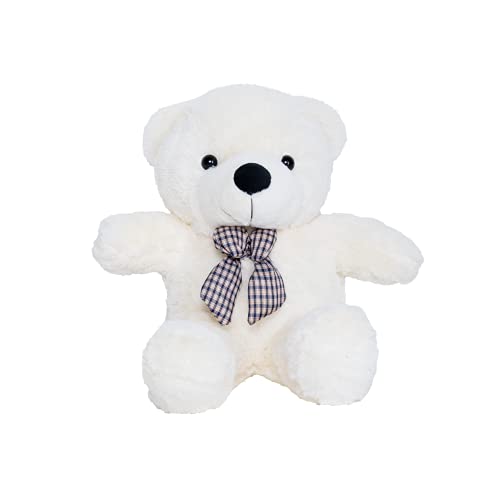 MAKOSAS Teddybär Kuschelig Plüschbär Weiches Spielzeug für Kinder 60cm (Weiß) von MAKOSAS