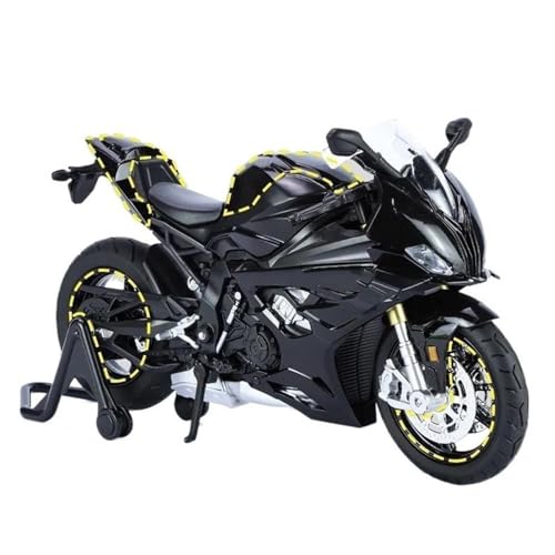 MAKUTU Maßstab Motorrad Modell 1/12 Motorrad Modell Simulation Legierung Spielzeug Motorrad Modell Geschenk Für S1000 RR von MAKUTU
