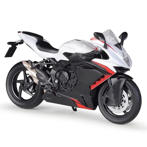 MAKUTU Maßstab Motorrad Modell 1:12 Motorrad Simulation Legierung Modellsammlung Spielzeugauto Geschenk Für MV Agusta F3RR 2022 von MAKUTU