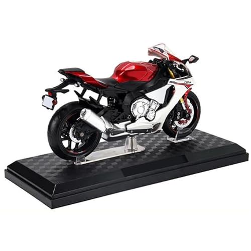 MAKUTU Maßstab Motorrad Modell 1:12 für Y&AMAHA YZF R1 Motorrad Simulation Legierung Modell Sammlung Spielzeugauto Geschenk von MAKUTU