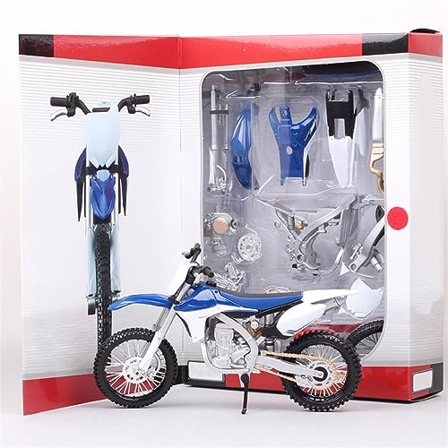 MAKUTU Maßstabsgetreues Motorradmodell 1:12 Für Yamaha YZ450 F Motorrad-Druckguss-Modell, Spielzeugfahrzeuge von MAKUTU