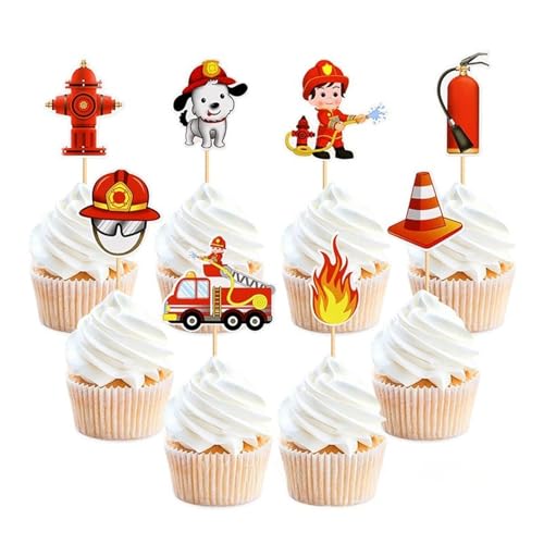 24 Stück Feuerwehr Geburtstag Deko Tortendeko Feuerwehr Kuchen Deko Kindergeburtstag Tortendeko Feuerwehrmann Motor Rettung Thema KuchenaufsäTze Dekorationen Zubehör für Cupcake Party Geburtstagsfeier 24 Stück Feuerwehr Geburtstag Deko Tortendeko Feuerwehr Kuchen Deko Kindergeburtstag Tortendeko Feuerwehrmann Motor Rettung Thema KuchenaufsäTze Dekorationen Zubehör für Cupcake Party Geburtstagsfeier von MALOUSUN