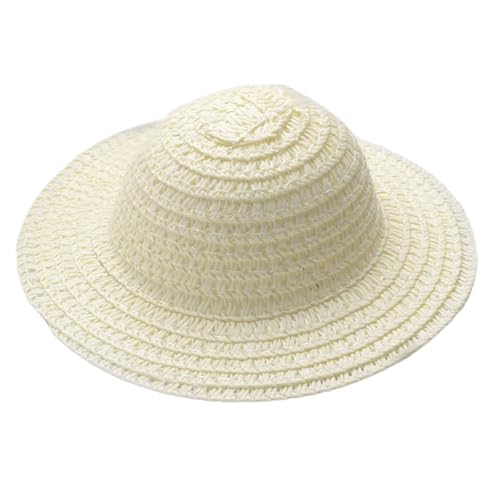 Kleiner, unlackierter Hut, leichtes Rattan-Papierhut, für Stoffpuppen, Kostüm-Zubehör, Urlaub, Party, Dekoration, Urlaub, Handwerk Kleiner, unlackierter Hut, leichtes Rattan-Papierhut, für Stoffpuppen, Kostüm-Zubehör, Urlaub, Party, Dekoration, Urlaub, Handwerk von MALSSE