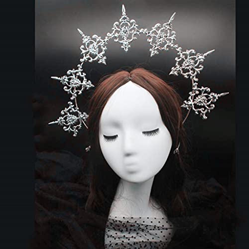 MALSSE Gothic-Kronen-Stirnband-Paket, Halloween, Vintage, für Sonne, Kopfschmuck, Teile MALSSE Gothic-Kronen-Stirnband-Paket, Halloween, Vintage, für Sonne, Kopfschmuck, Teile von MALSSE