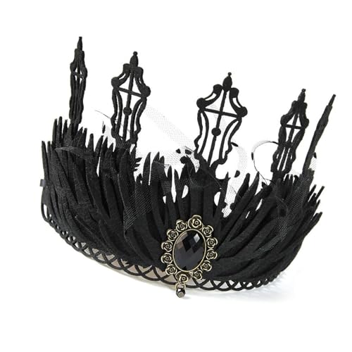MALSSE Gothicism Rose Stirnbänder Halloween Cosplay Haarreifen Karneval Stirnbänder für Braut Hochzeit und Festival MALSSE Gothicism Rose Stirnbänder Halloween Cosplay Haarreifen Karneval Stirnbänder für Braut Hochzeit und Festival von MALSSE