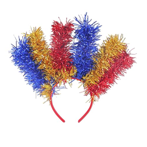 MALSSE Lametta-Haarbänder, Cosplay, handgefertigt, Haar-Accessoires für Damen, Maskerade, Kopfschmuck, Karneval, Kunstdekorationen MALSSE Lametta-Haarbänder, Cosplay, handgefertigt, Haar-Accessoires für Damen, Maskerade, Kopfschmuck, Karneval, Kunstdekorationen von MALSSE