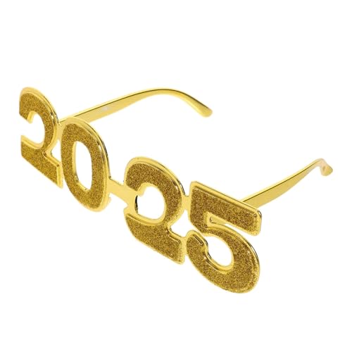 MALSSE Neujahrsbrille 2025, Sonnenbrille, Foto-Requisiten, dekorative Brille für Neujahrsparty, mehrfarbig MALSSE Neujahrsbrille 2025, Sonnenbrille, Foto-Requisiten, dekorative Brille für Neujahrsparty, mehrfarbig von MALSSE