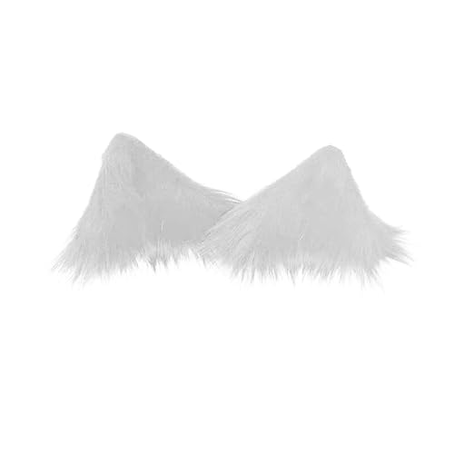 MALSSE Realistische Tierohr-Clips, eleganter Haarschmuck für Cosplay und Party-Kostüme, einfach zu tragen, ohne Stirnbänder MALSSE Realistische Tierohr-Clips, eleganter Haarschmuck für Cosplay und Party-Kostüme, einfach zu tragen, ohne Stirnbänder von MALSSE