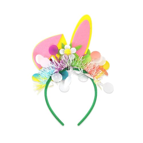 MALSSE Schöne Oster-Stirnbänder, Plüsch, für Damen, weich, bequem, Kopfbedeckung für Frauen, Geburtstagsgeschenke und Partys MALSSE Schöne Oster-Stirnbänder, Plüsch, für Damen, weich, bequem, Kopfbedeckung für Frauen, Geburtstagsgeschenke und Partys von MALSSE