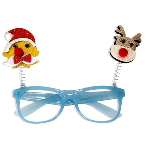 MALSSE Weihnachtsbrille, Neujahrsbrille, Cartoon-Weihnachtsfeier, Dekoration, einzigartige Foto-Requisiten MALSSE Weihnachtsbrille, Neujahrsbrille, Cartoon-Weihnachtsfeier, Dekoration, einzigartige Foto-Requisiten von MALSSE