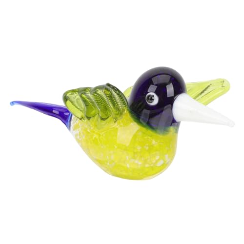 MALUGOGO Kreative Glaskolibri-Dekoration, poliert, Schreibtisch-Ornament, einzigartige Vogelfigur für Wohnaccessoires und Wohndekoration MALUGOGO Kreative Glaskolibri-Dekoration, poliert, Schreibtisch-Ornament, einzigartige Vogelfigur für Wohnaccessoires und Wohndekoration von MALUGOGO