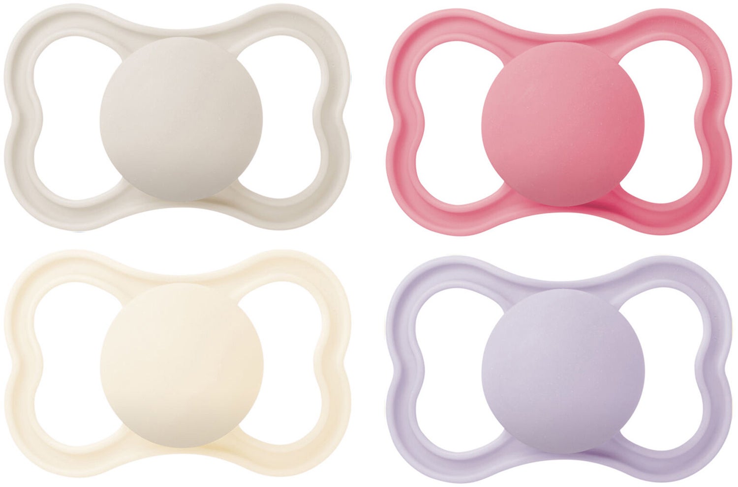MAM Air Silikon Schnuller 16-36m 4er-Pack, Rosa/Neutral MAM Air Silikon Schnuller 16-36m 4er-Pack, Rosa/Neutral von MAM