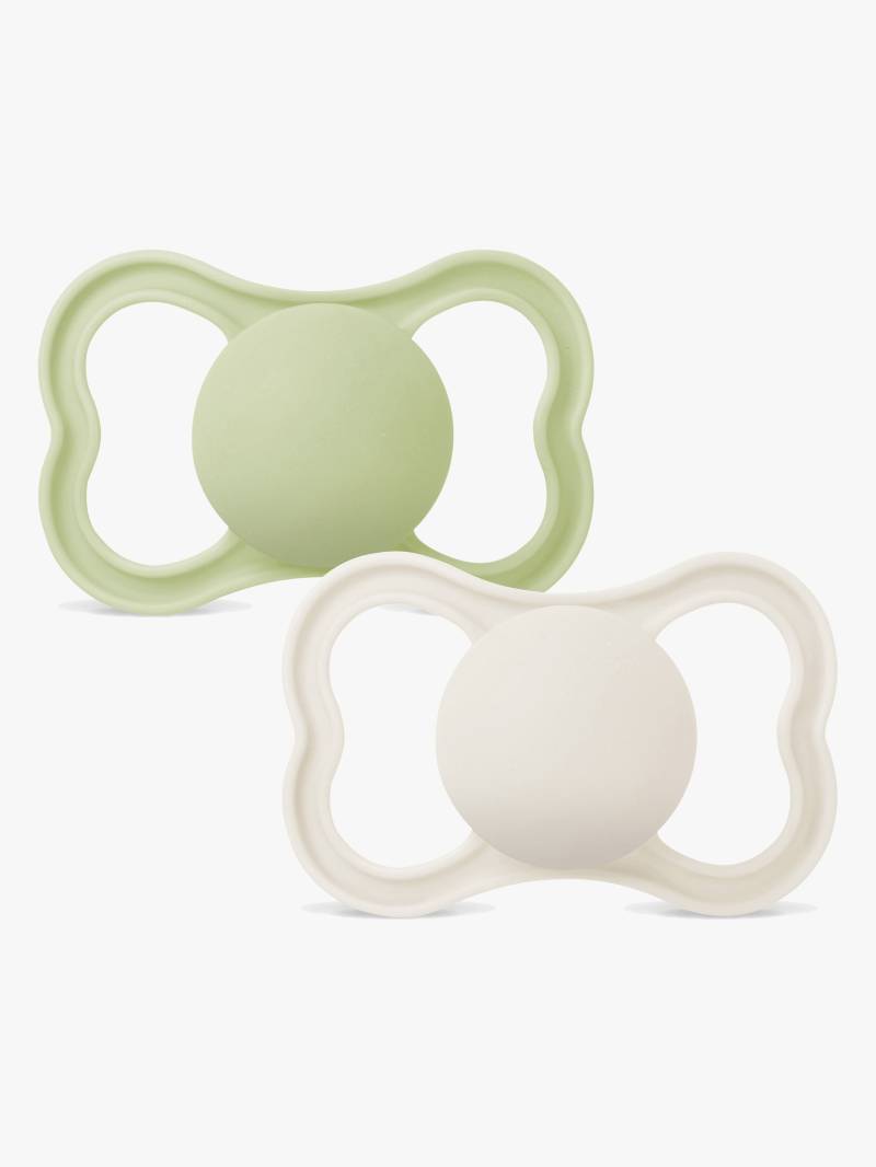 MAM Air Silikon Schnuller 2er-Pack 16-36m, Grün von MAM