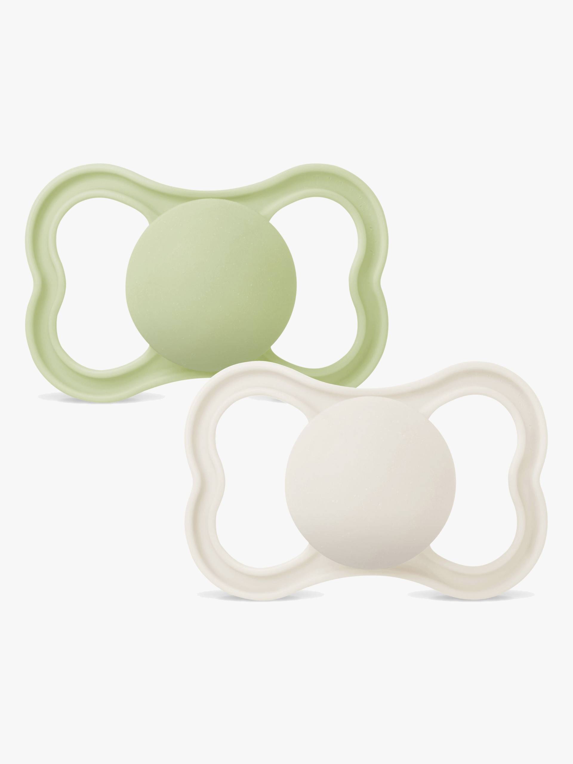 MAM Air Silikon Schnuller 2er-Pack 6-16m, Grün von MAM