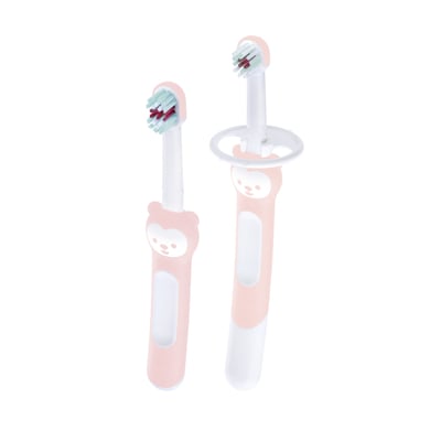 MAM Babyzahnbürstenset Learn to Brush girl, 5+Monate in rosa MAM Babyzahnbürstenset Learn to Brush girl, 5+Monate in rosa von MAM