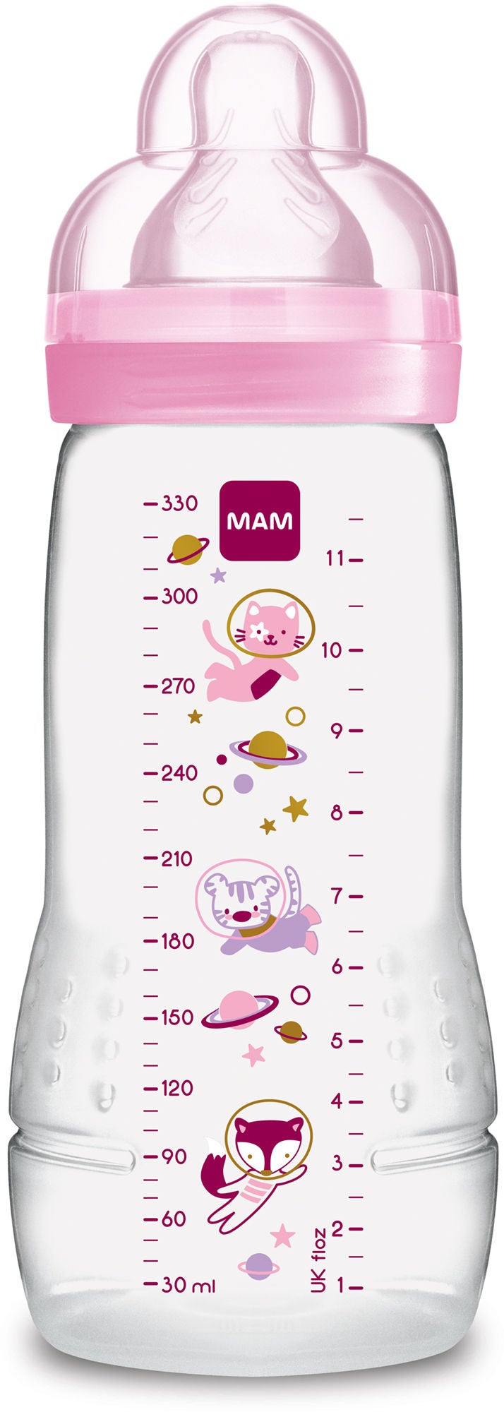 MAM Easy Active Babyflasche 330 ml, Rosa von MAM