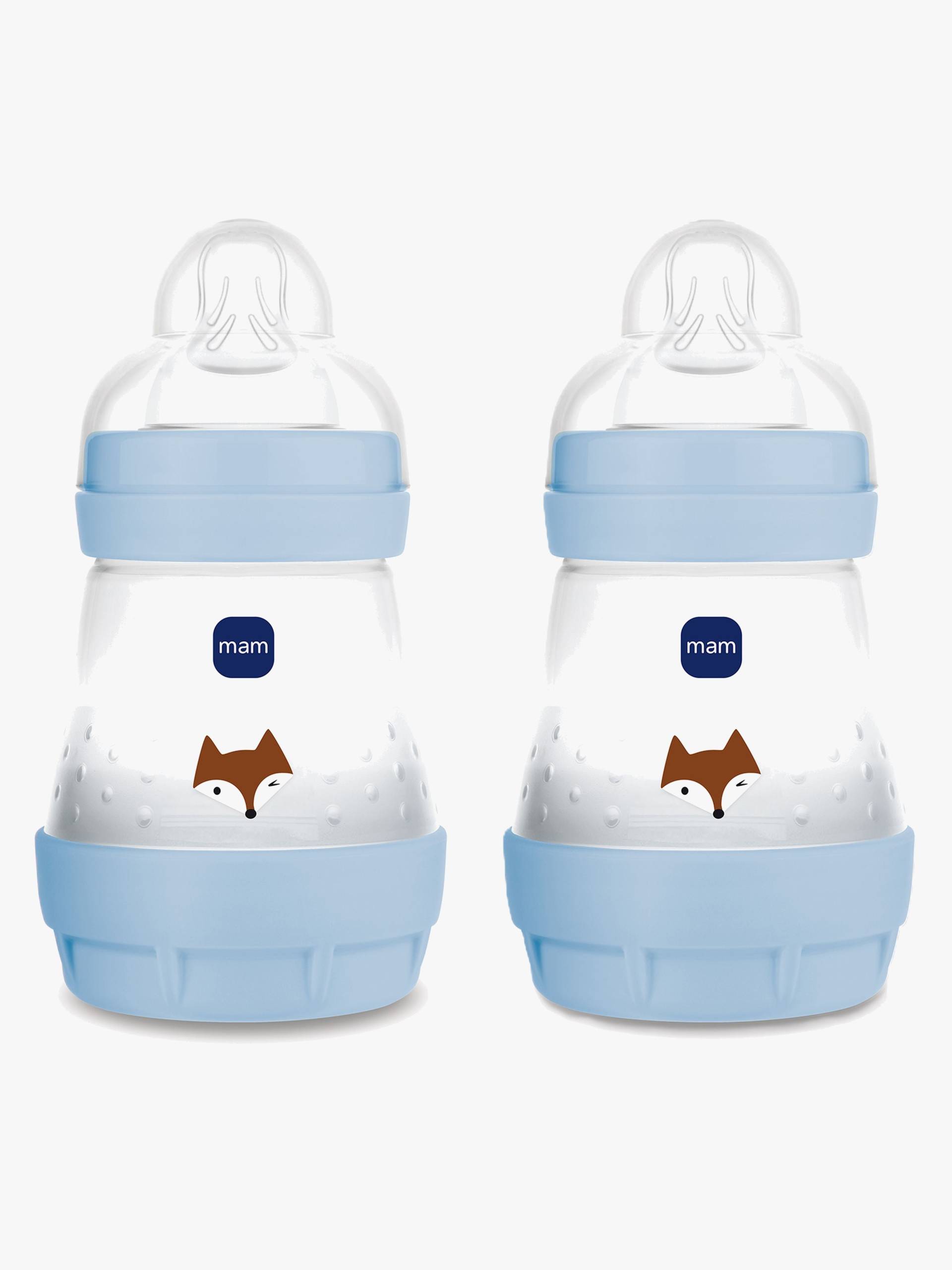 MAM Easy Start Babyflasche Anti-Kolik 160 ml 2er-Pack, Blau von MAM