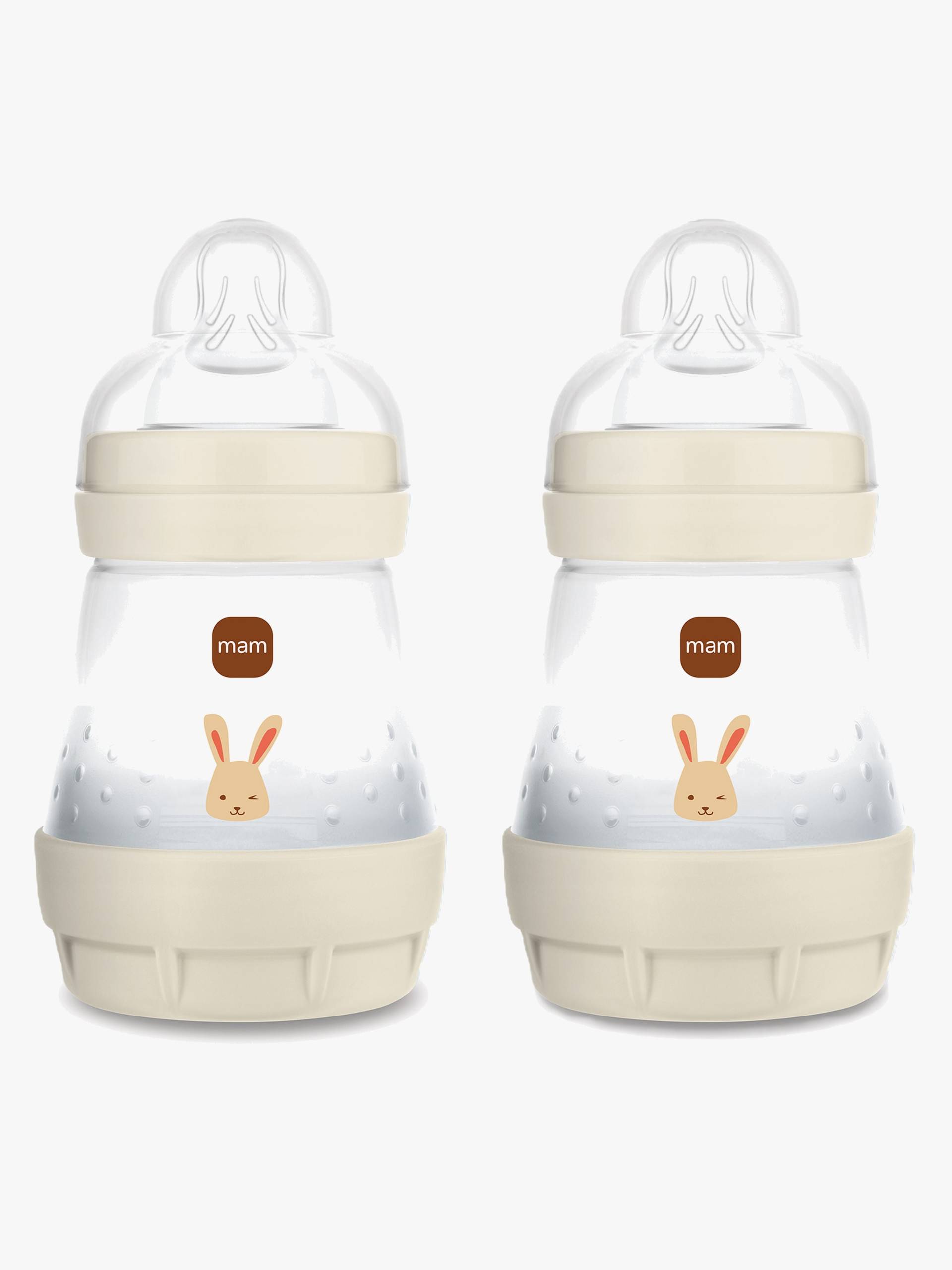 MAM Easy Start Babyflasche Anti-Kolik 160 ml 2er-Pack, Neutral von MAM