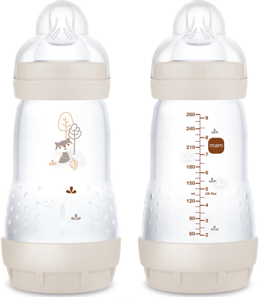 MAM Easy Start Babyflasche Anti-Kolik 260 ml 2er-Pack, Neutral MAM Easy Start Babyflasche Anti-Kolik 260 ml 2er-Pack, Neutral von MAM