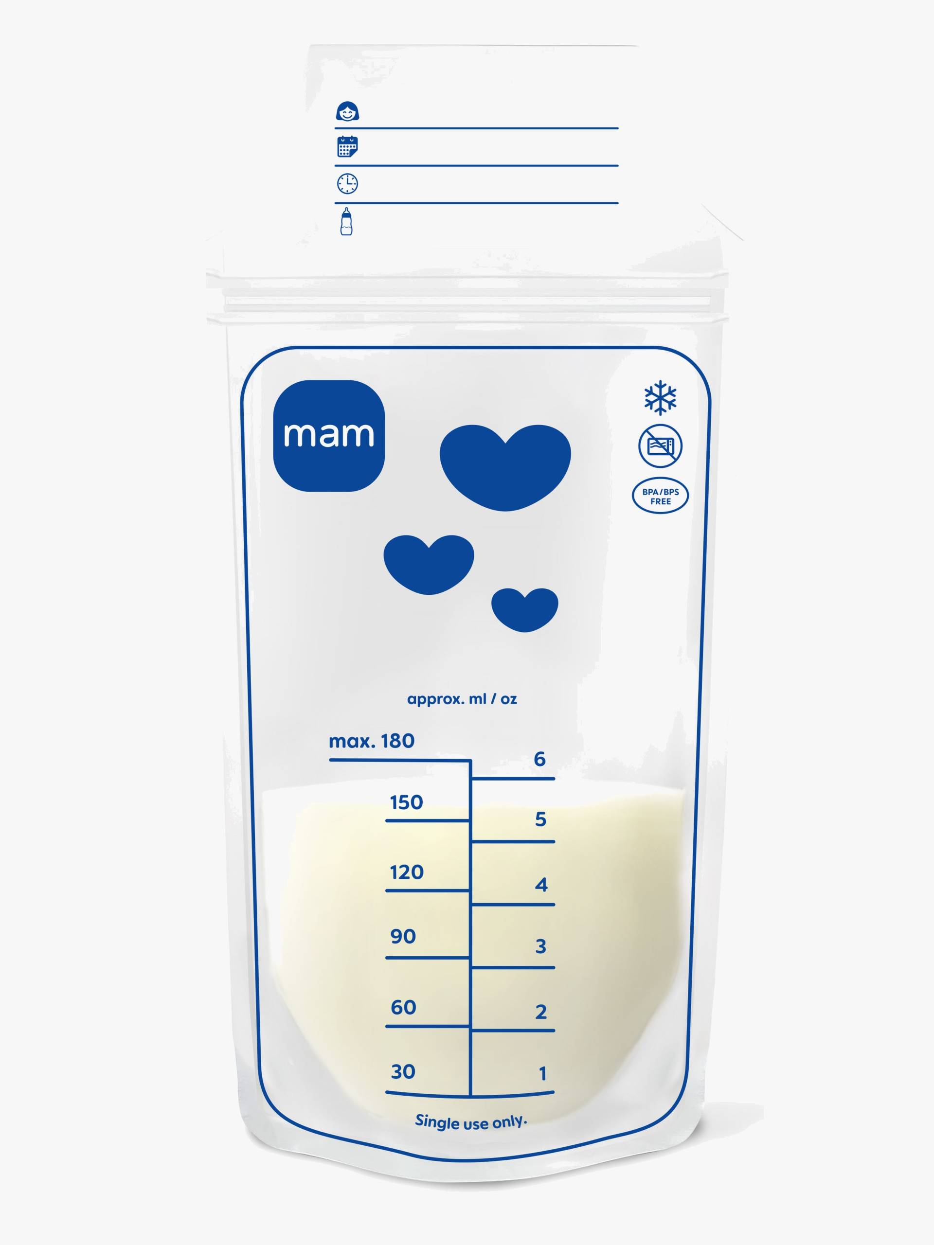 MAM Muttermilchbeutel 25er-Pack MAM Muttermilchbeutel 25er-Pack von MAM