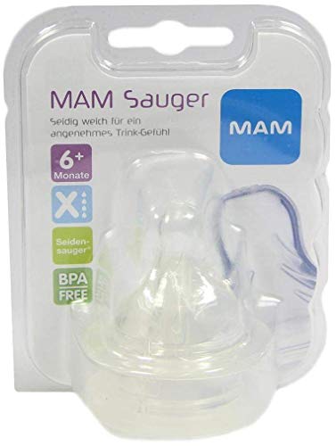 MAM Sauger Gr. X ab 6 Monate Doppelpackung MAM Sauger Gr. X ab 6 Monate Doppelpackung von MAM