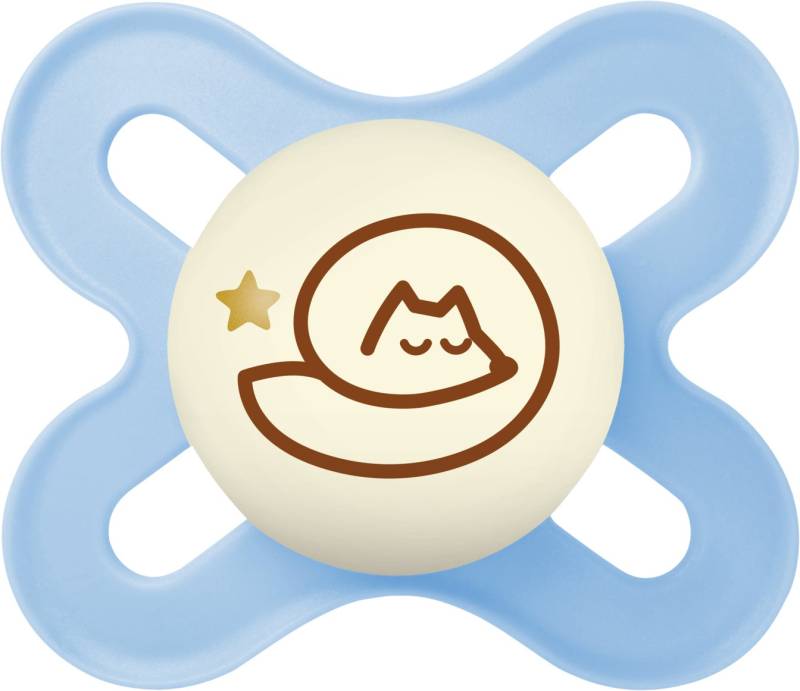 MAM Start Night Schnuller 0-2m, Blue von MAM