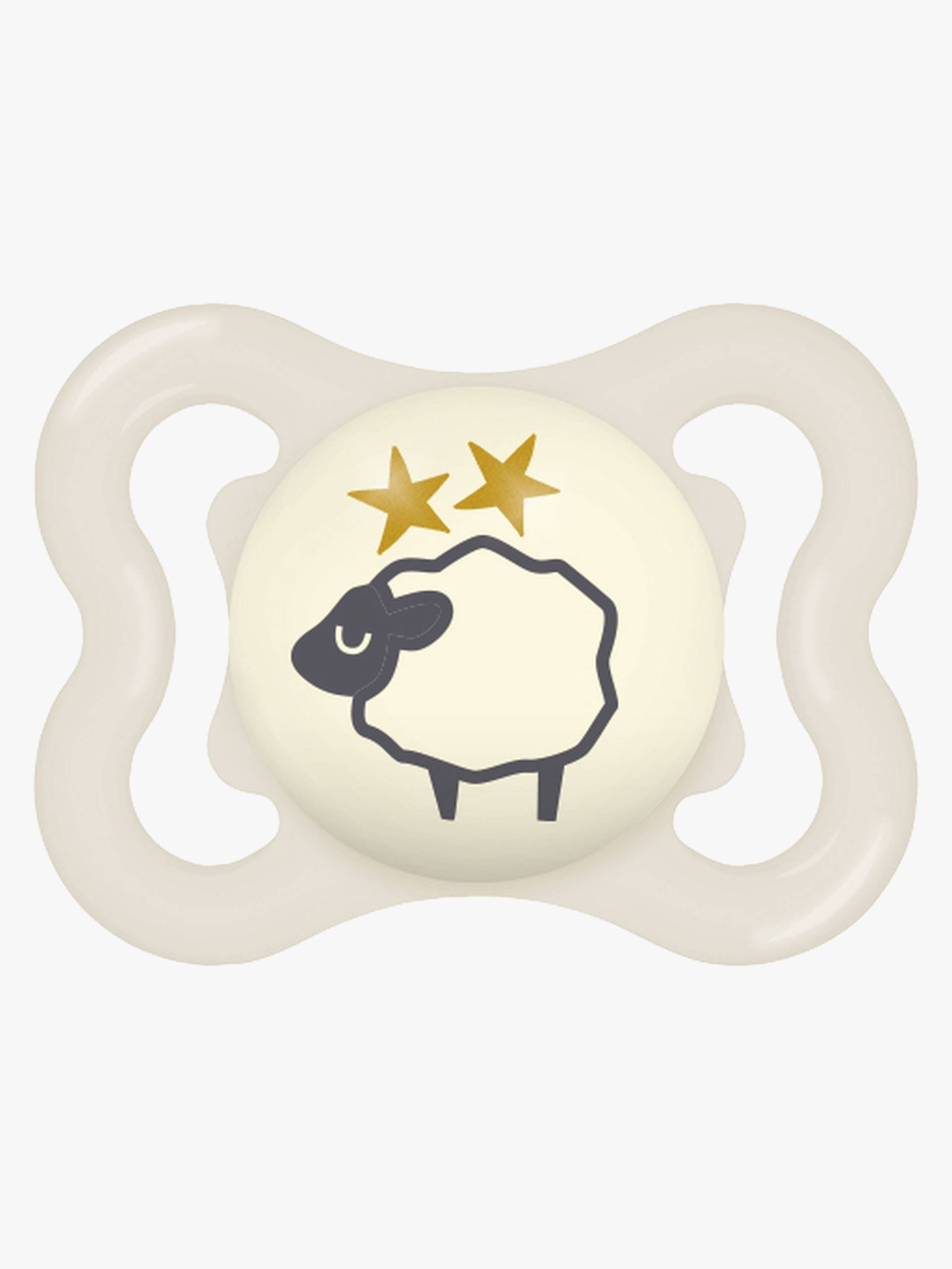 MAM Supreme Night Schnuller Silikon 0-6m, Neutral von MAM